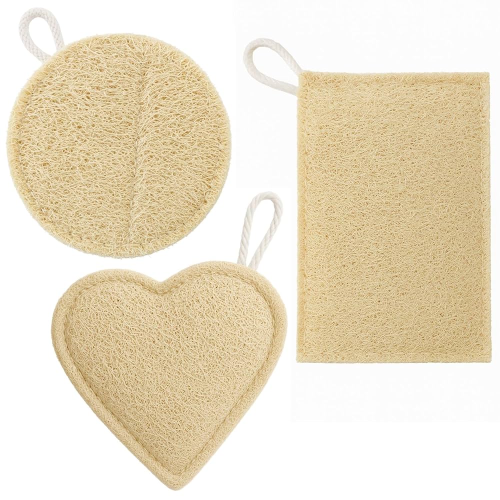 Sun Dried Heart Loofah Bath Scrub